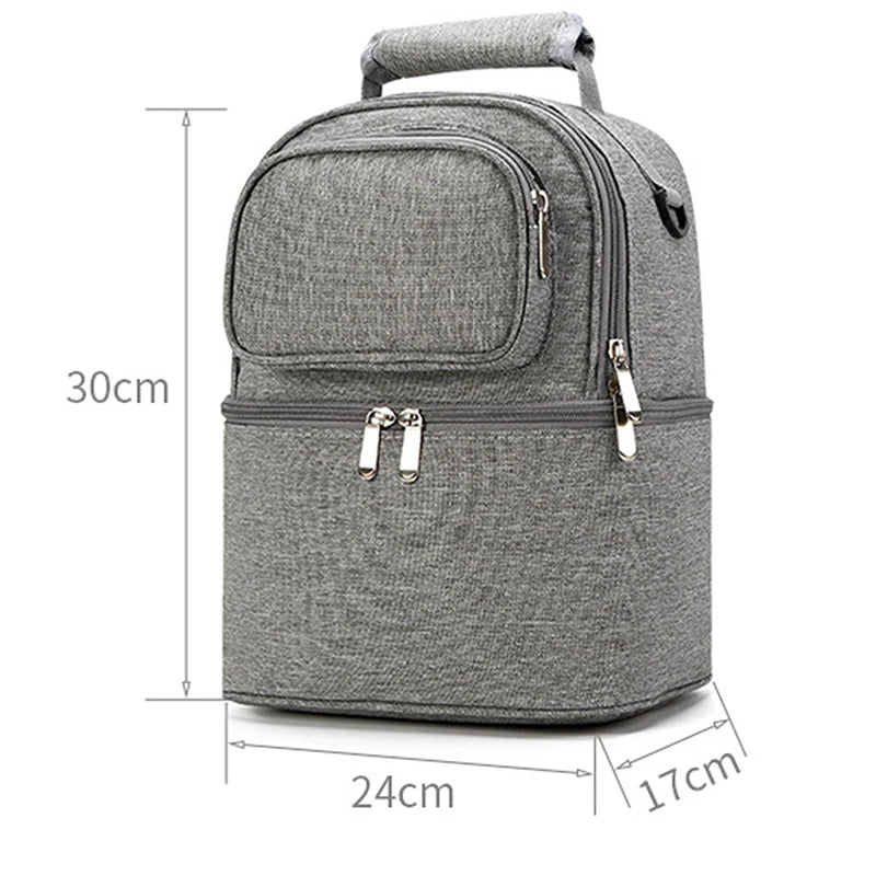 Breastmilk Storage & Insulated Cooler Bag – Baby Bottle & Food Backpack for Mums
