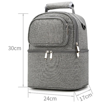 Breastmilk Storage & Insulated Cooler Bag – Baby Bottle & Food Backpack for Mums
