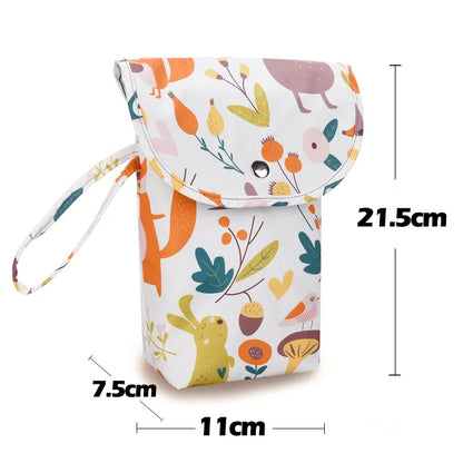 Waterproof Wet Bag for Baby Diapers & Travel Essentials