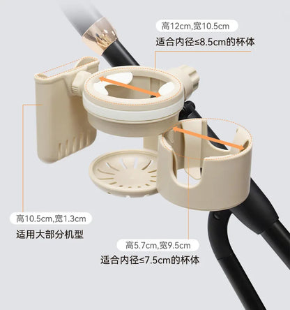 Universal Baby Bottle & Cup Holder – For Strollers & Prams