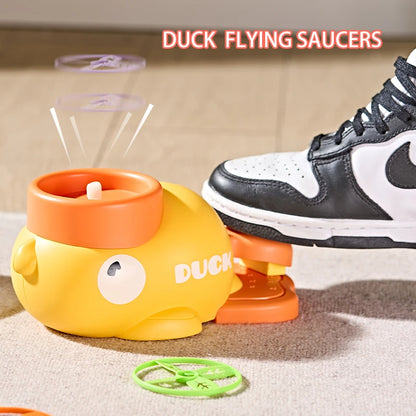 Air Rocket Launcher Toy – Jump-Powered Flying Disc Game for Kids (Duck & Elephant Design)