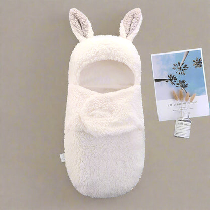 Soft Cotton Baby Sleeping Bag – Thicken Wrap Cocoon for Newborns (0–9 Months)