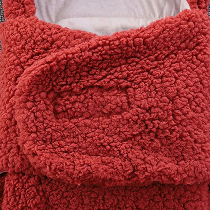 Soft Cotton Baby Sleeping Bag – Thicken Wrap Cocoon for Newborns (0–9 Months)