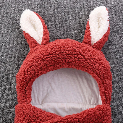 Soft Cotton Baby Sleeping Bag – Thicken Wrap Cocoon for Newborns (0–9 Months)
