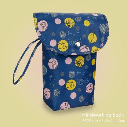 Waterproof Wet Bag for Baby Diapers & Travel Essentials