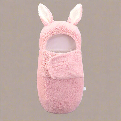 Soft Cotton Baby Sleeping Bag – Thicken Wrap Cocoon for Newborns (0–9 Months)