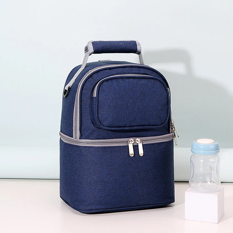 Breastmilk Storage & Insulated Cooler Bag – Baby Bottle & Food Backpack for Mums