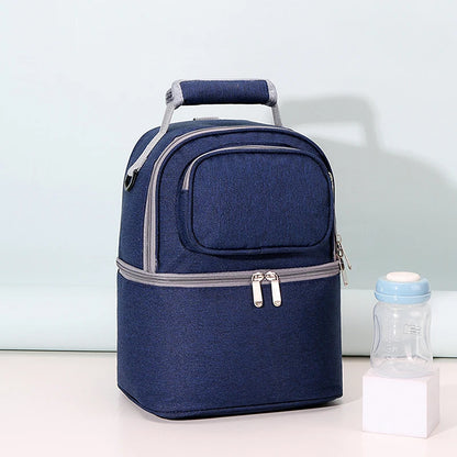 Breastmilk Storage & Insulated Cooler Bag – Baby Bottle & Food Backpack for Mums