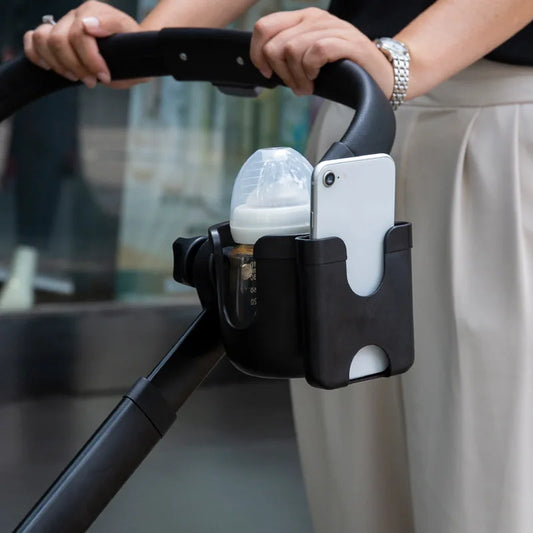 Universal Baby Bottle & Cup Holder – For Strollers & Prams