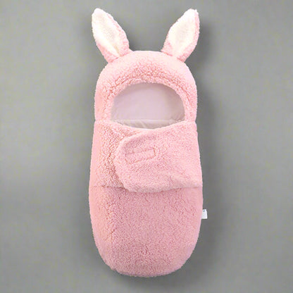 Soft Cotton Baby Sleeping Bag – Thicken Wrap Cocoon for Newborns (0–9 Months)