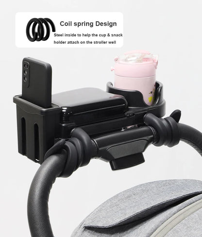Universal Baby Bottle & Cup Holder – For Strollers & Prams