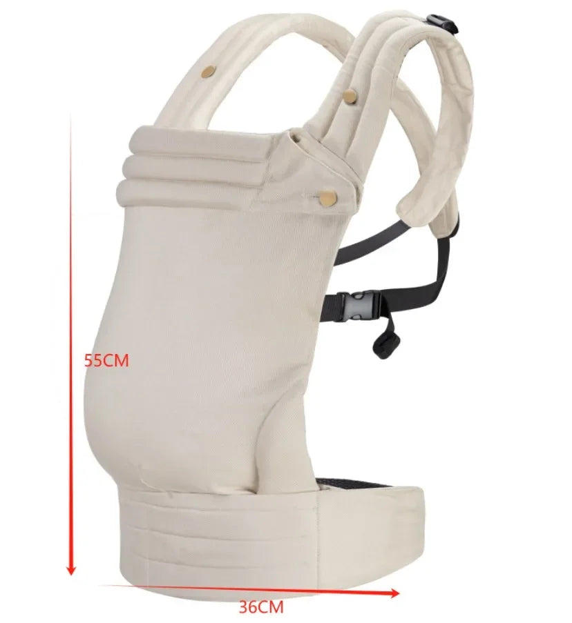Ellabub Cotton & Linen Baby Carrier – Lightweight & Ergonomic