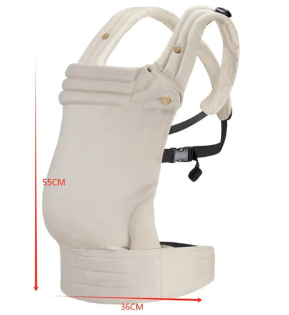 Ellabub Cotton & Linen Baby Carrier – Lightweight & Ergonomic