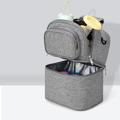 Breastmilk Storage & Insulated Cooler Bag – Baby Bottle & Food Backpack for Mums