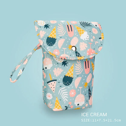 Waterproof Wet Bag for Baby Diapers & Travel Essentials