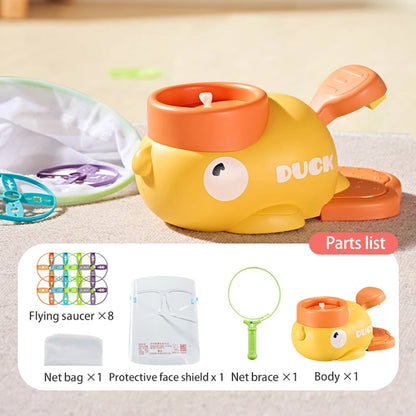 Air Rocket Launcher Toy – Jump-Powered Flying Disc Game for Kids (Duck & Elephant Design)