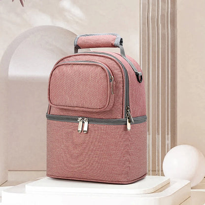 Breastmilk Storage & Insulated Cooler Bag – Baby Bottle & Food Backpack for Mums