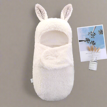 Soft Cotton Baby Sleeping Bag – Thicken Wrap Cocoon for Newborns (0–9 Months)
